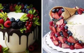 Ягідний декор торта: гарні варіанти прикрас (+бонус-відео)