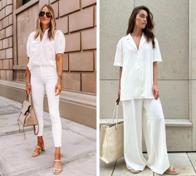 Образы в стиле total white look — идеальный летний тренд 1