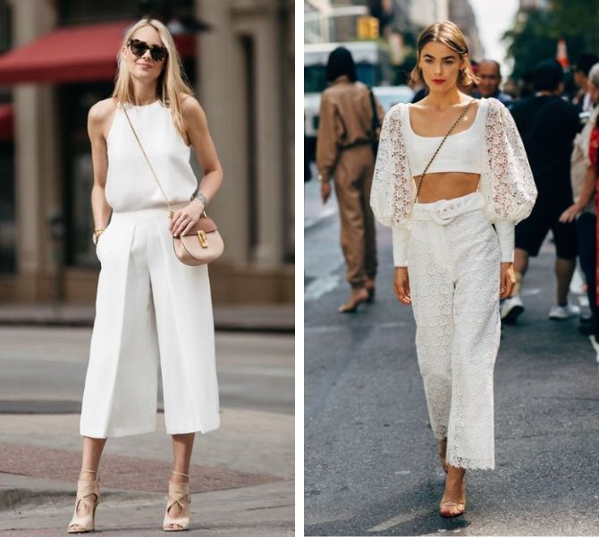 Образы в стиле total white look — идеальный летний тренд 2