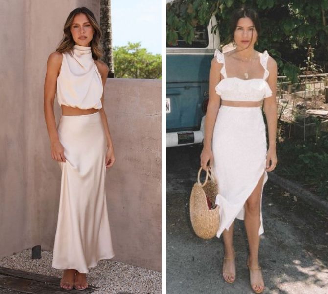 Total white look looks are the perfect summer trend 11