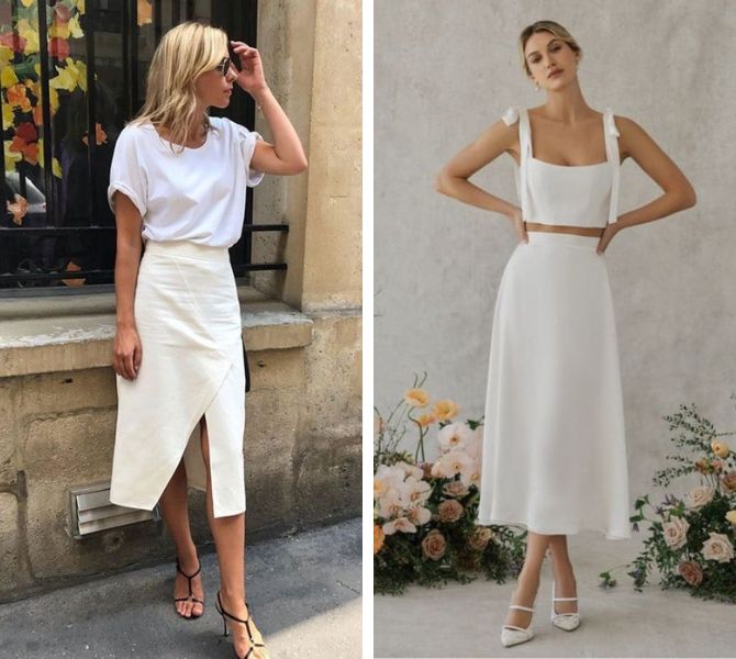 Total white look looks are the perfect summer trend 12