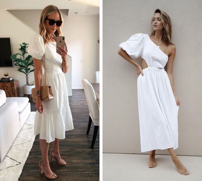 Total white look looks are the perfect summer trend 13