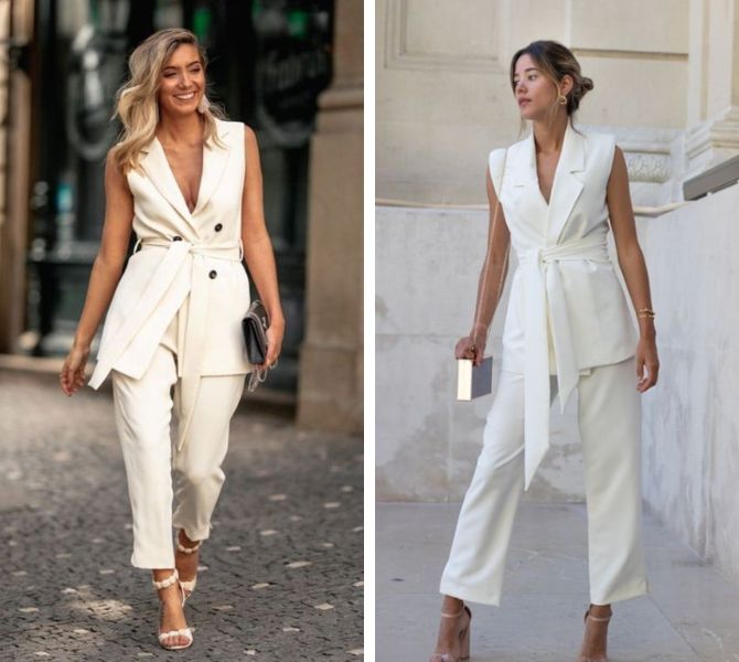 Total white look looks are the perfect summer trend 3