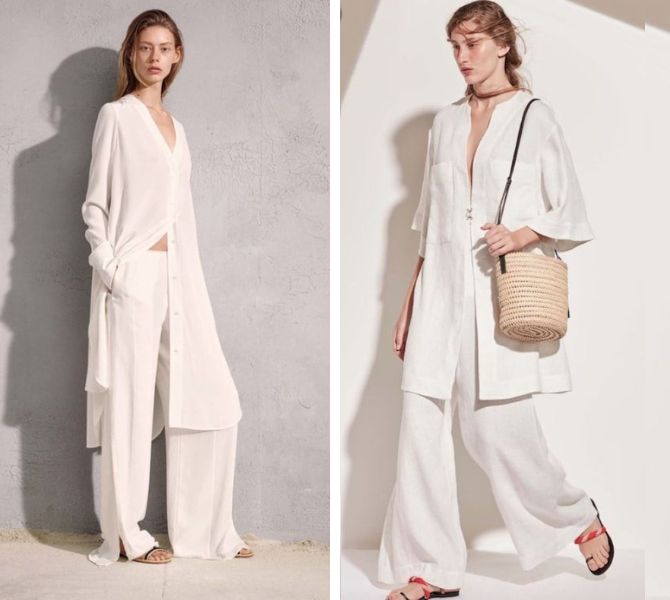 Total white look looks are the perfect summer trend 6