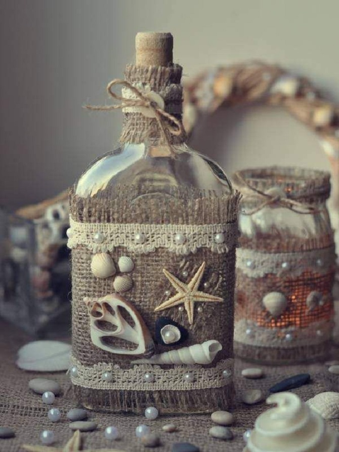 What to make from a glass bottle: decor ideas with photos (+ bonus video) 3