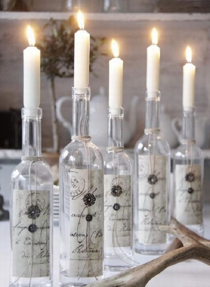 What to make from a glass bottle: decor ideas with photos (+ bonus video) 8