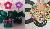 DIY Pompom-Bastelarbeiten: Lustige Ideen für Kinder (+ Bonusvideo)