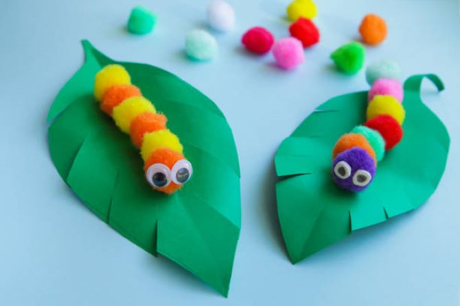 DIY Pompom-Bastelarbeiten: Lustige Ideen für Kinder (+ Bonusvideo) 6