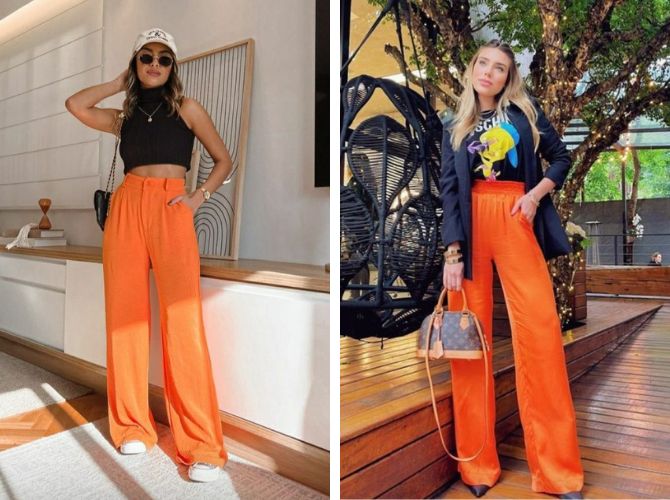 Fire and sun: how to wear orange in summer 2023 5