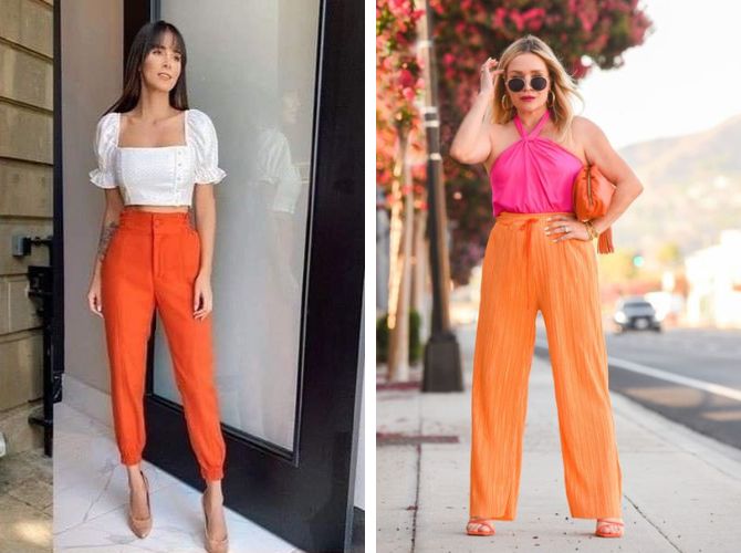 Fire and sun: how to wear orange in summer 2023 6