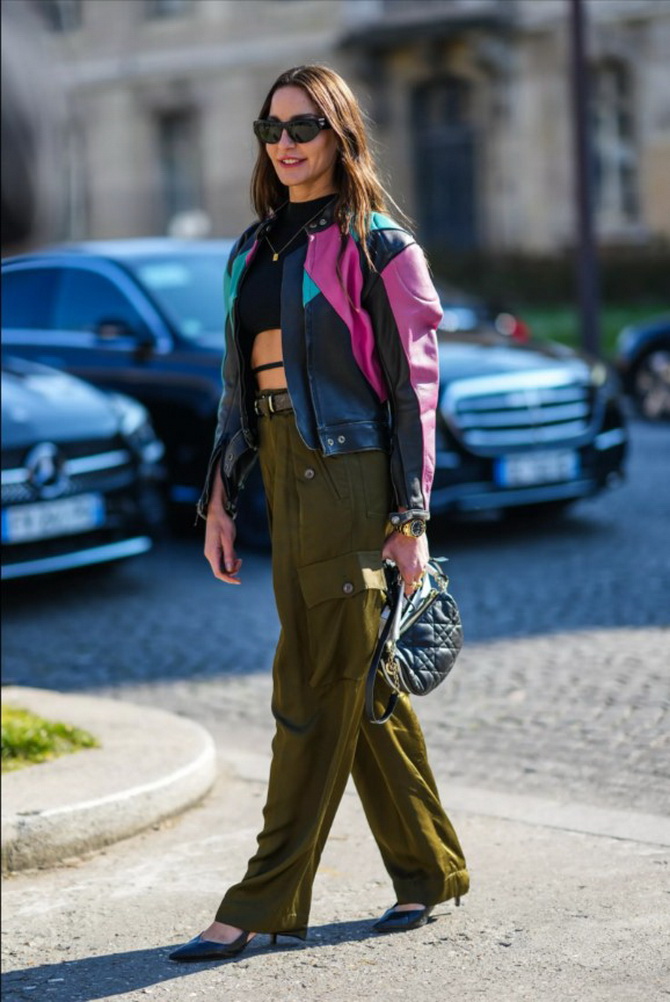 Autumn looks with cargo pants: fashion ideas for every day 3