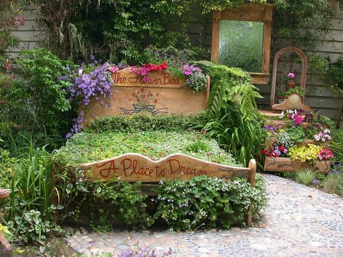 DIY mini-flower beds: decor ideas with photos (+ bonus video) 6