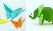 Origami for kids: craft making technique + video