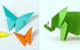 Origami für Kinder: Basteltechnik + Video