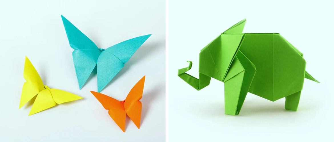 Origami for kids: craft making technique + video