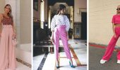 Bright and romantic: how to create looks with pink trousers