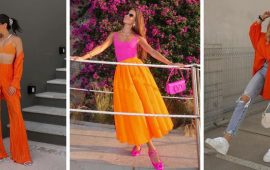 Fire and sun: how to wear orange in summer 2023