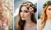 Hairstyles with fresh flowers: the magic of nature on your hair