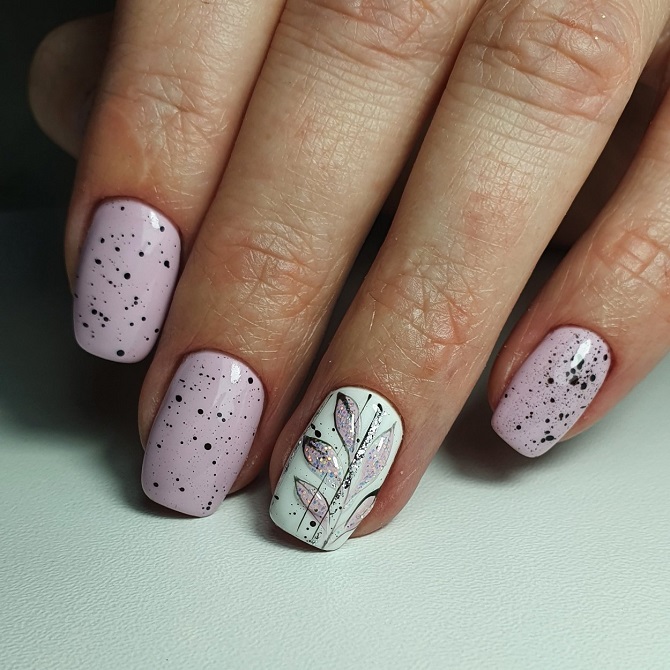 Crumb manicure: trendy nail design 2023 16