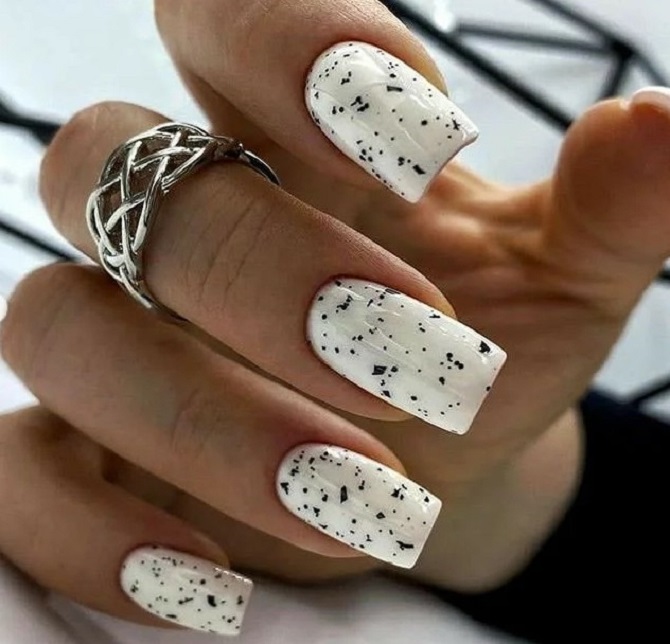 Crumb manicure: trendy nail design 2023 8