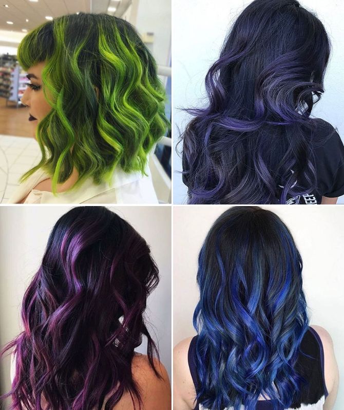 Highlighting on dark hair: spectacular ideas with photos 7