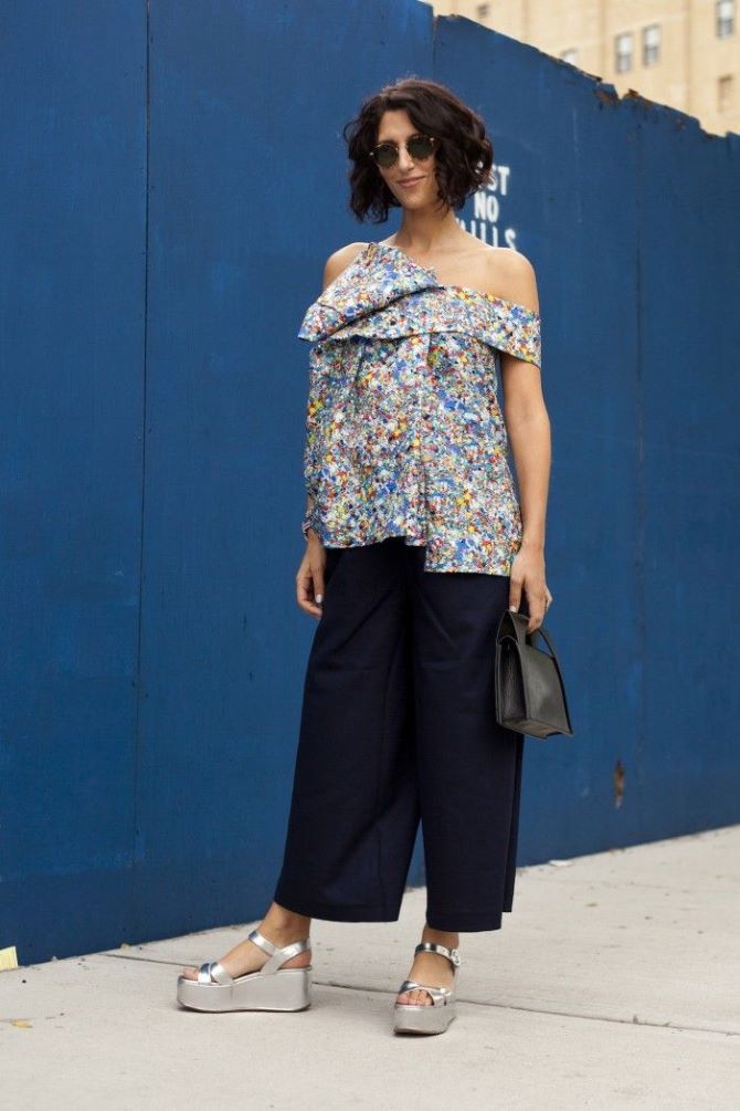 What shoes to wear with wide trousers: top 5 chic ideas 10