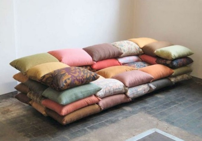 What to make from old pillows – a selection of original ideas 10