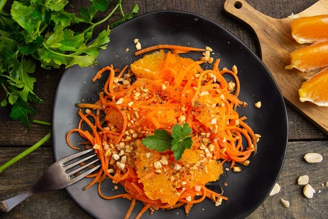 Простые салаты из свежей моркови: что приготовить на каждый день (+бонус-видео) 1