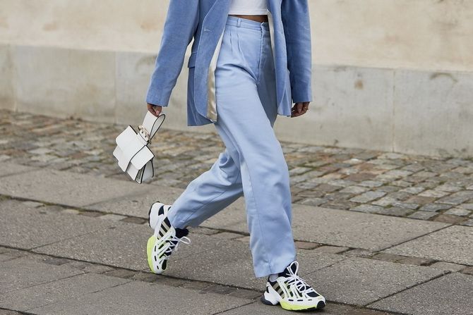 What shoes to wear with wide trousers: top 5 chic ideas 2