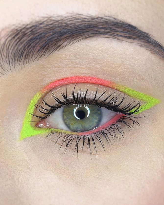 Colored Arrows: Trendy Makeup for Summer 2023 13