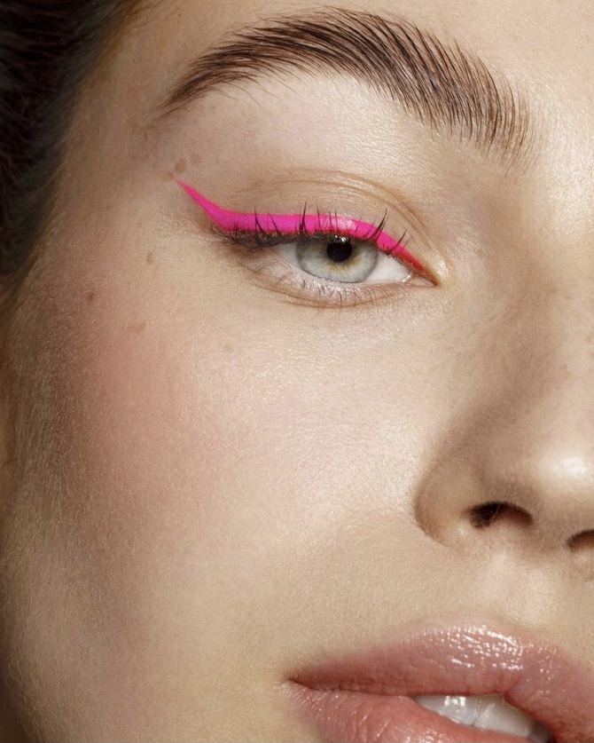 Colored Arrows: Trendy Makeup for Summer 2024 3