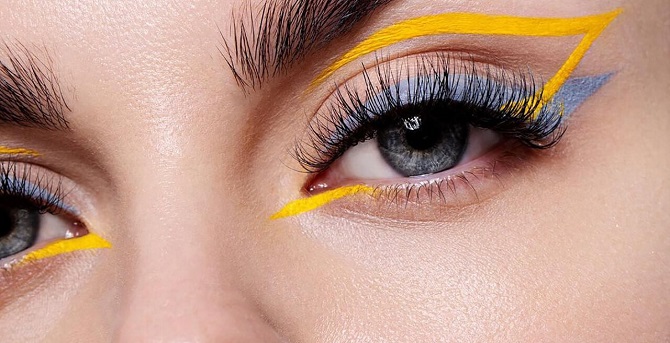 Colored Arrows: Trendy Makeup for Summer 2024 5