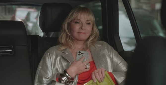 Gezeigt wird ein Ausschnitt aus der Serie „And just like that“ mit Samantha Jones 1