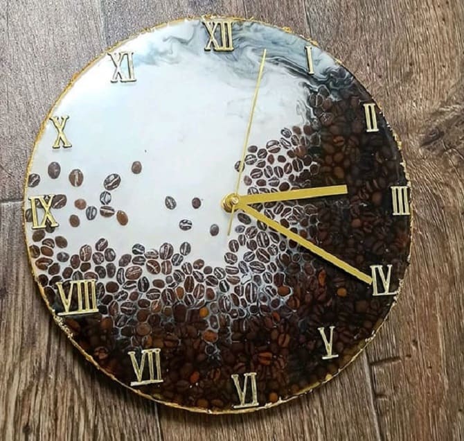 How to make an epoxy wall clock: a step-by-step master class (+ bonus video) 1
