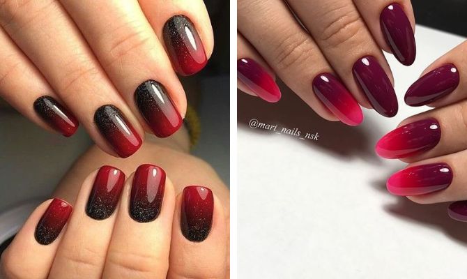 Red manicure 2023: fresh variations and stylish ideas 8