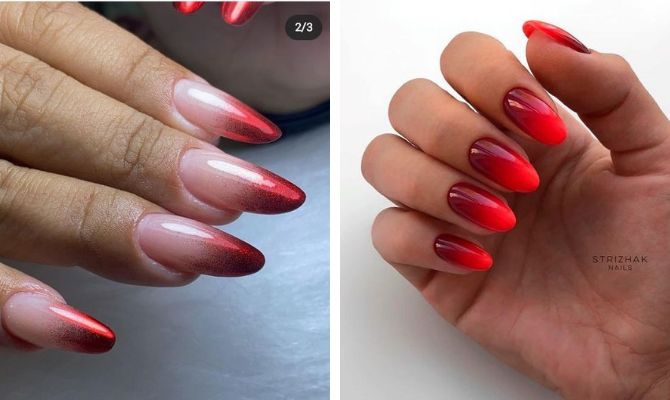 Red manicure 2023: fresh variations and stylish ideas 7