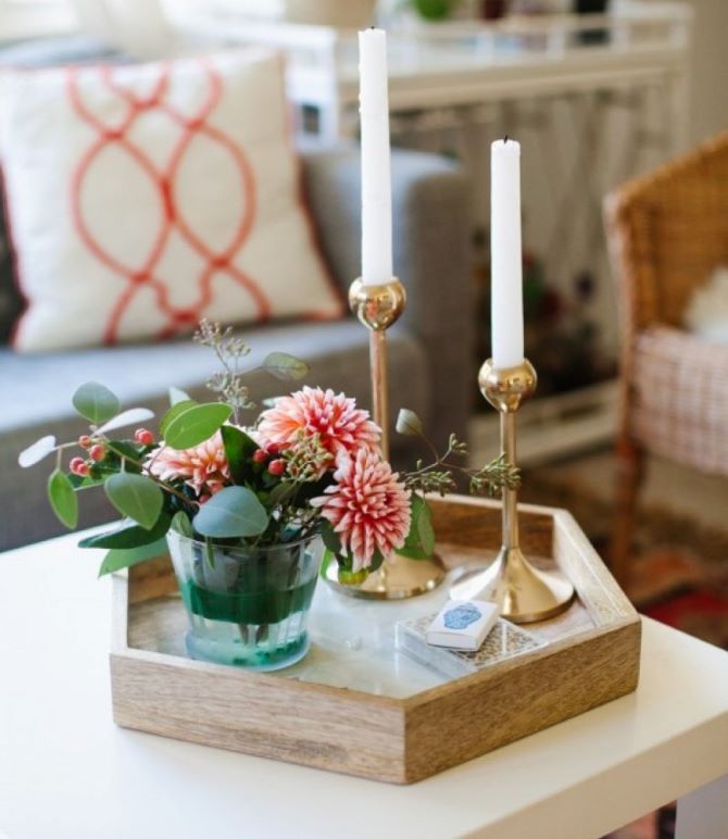 How to decorate a coffee table: top 7 stylish ideas 14
