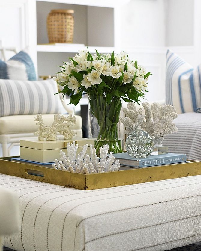 How to decorate a coffee table: top 7 stylish ideas 3