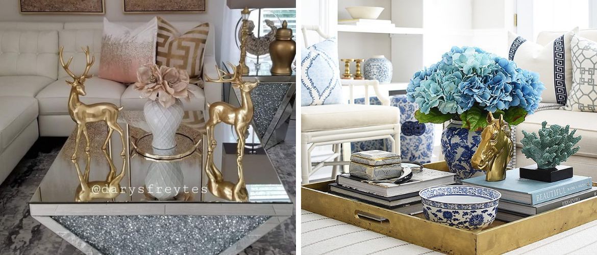 How to decorate a coffee table: top 7 stylish ideas