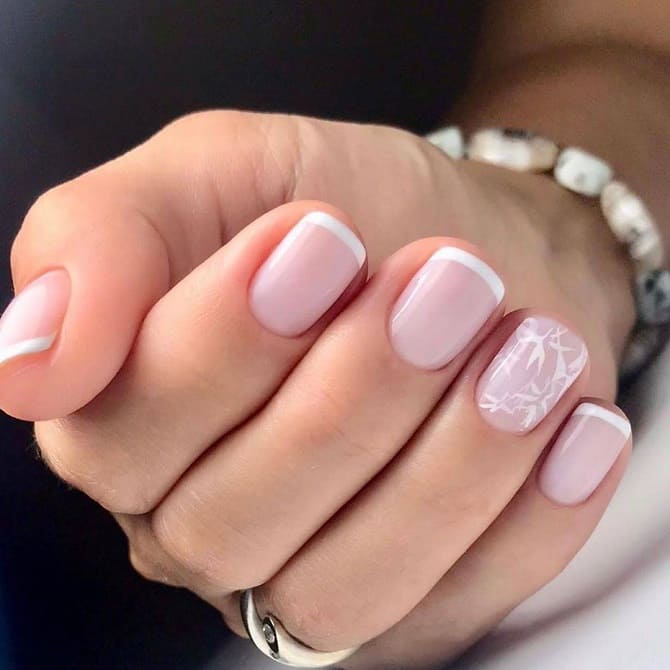 Beautiful manicure to school: ideas for every day 1