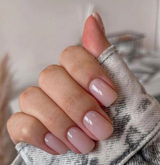 Beautiful manicure to school: ideas for every day 4