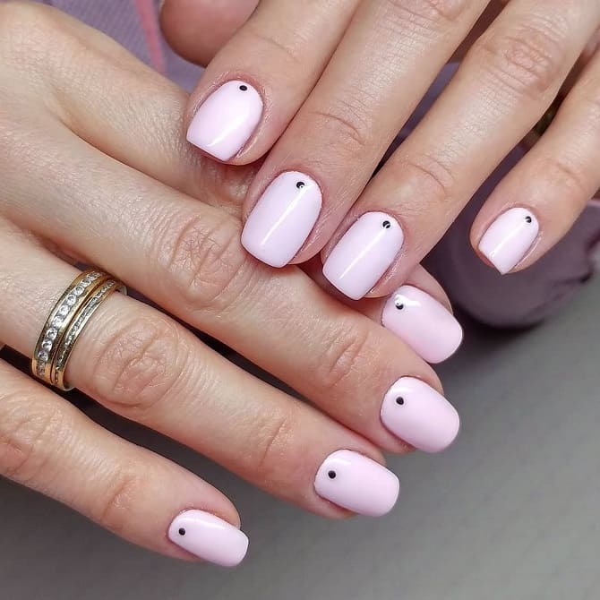 Beautiful manicure to school: ideas for every day 7