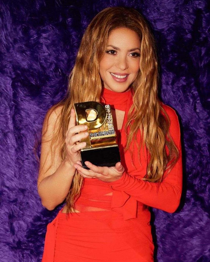 Шакире вручат премию Video Vanguard Award на MTV VMA 2023 2