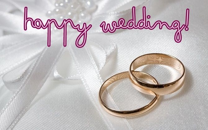 Beautiful congratulations on your wedding day: what to wish the newlyweds? 2
