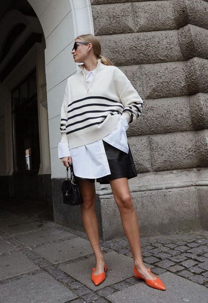 Fashion looks with a sweater: the best combinations for autumn 2023 4