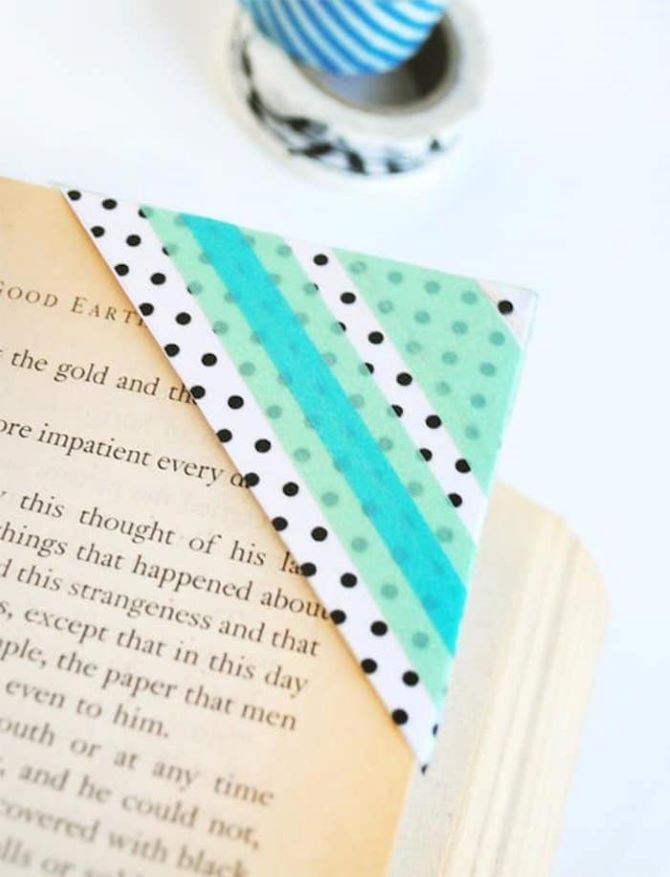 Creative bookmarks for school: how to do it yourself 2