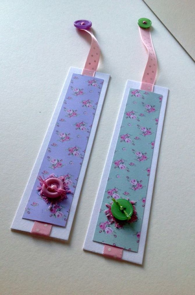 Creative bookmarks for school: how to do it yourself 4