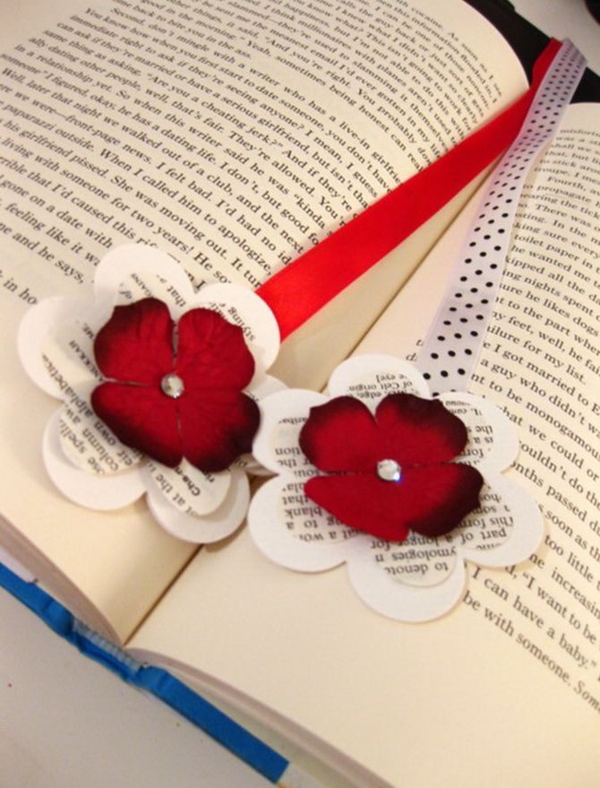 Creative bookmarks for school: how to do it yourself 5