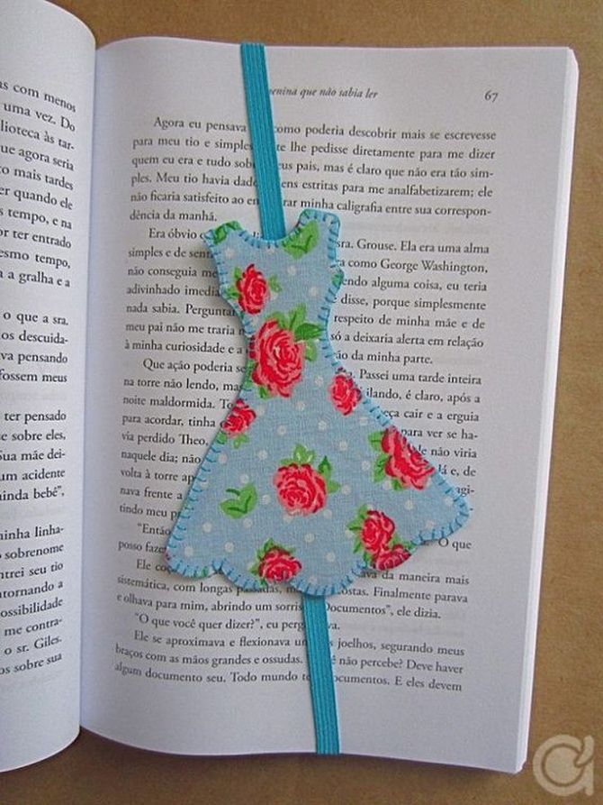 Creative bookmarks for school: how to do it yourself 6