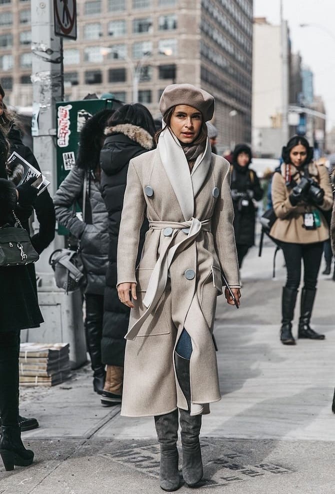 What to wear with a beret in the fall of 2023: 5 stylish techniques 9
